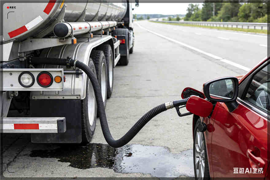 运河区汽车救援送水案例